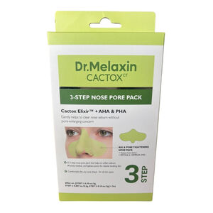 [Dr.Melaxin Official] CACTOX 3-STEP NOSE MASK PACK